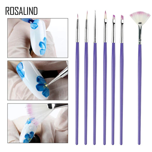 Set of 7 brushes - Rosalind