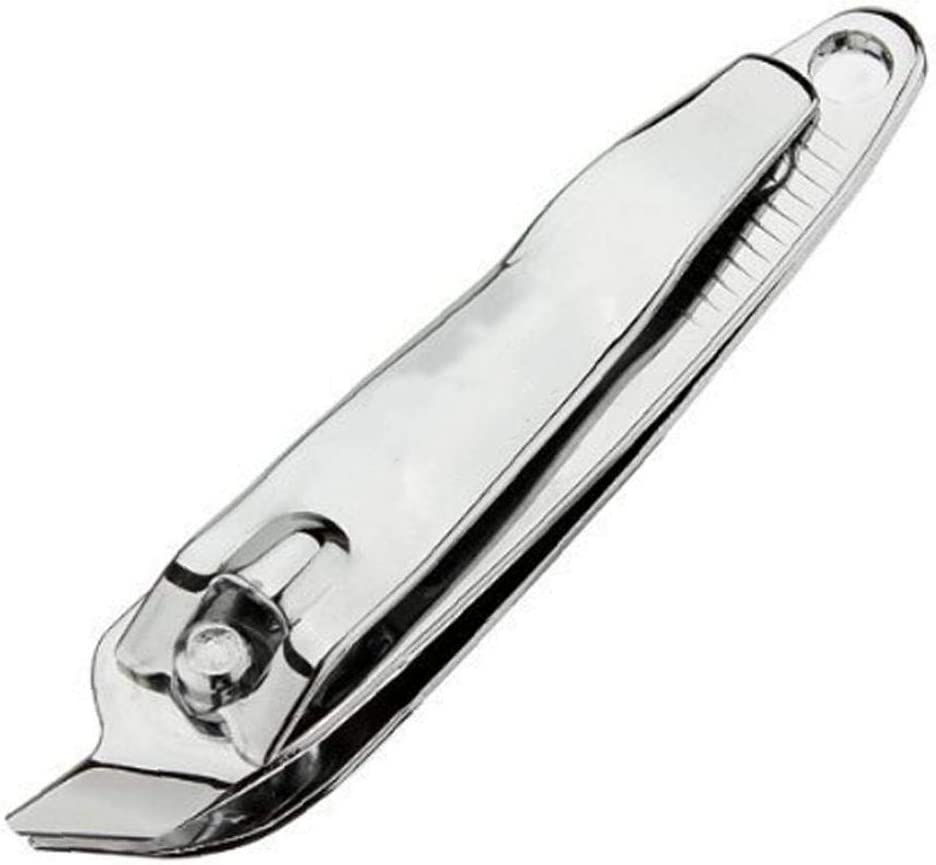 Steel pointed nail clipper