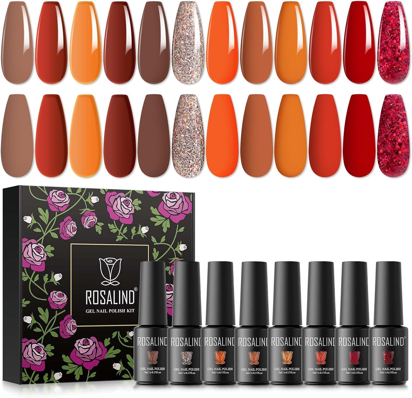 Coffret Rosalind 12 couleurs Automne 005 