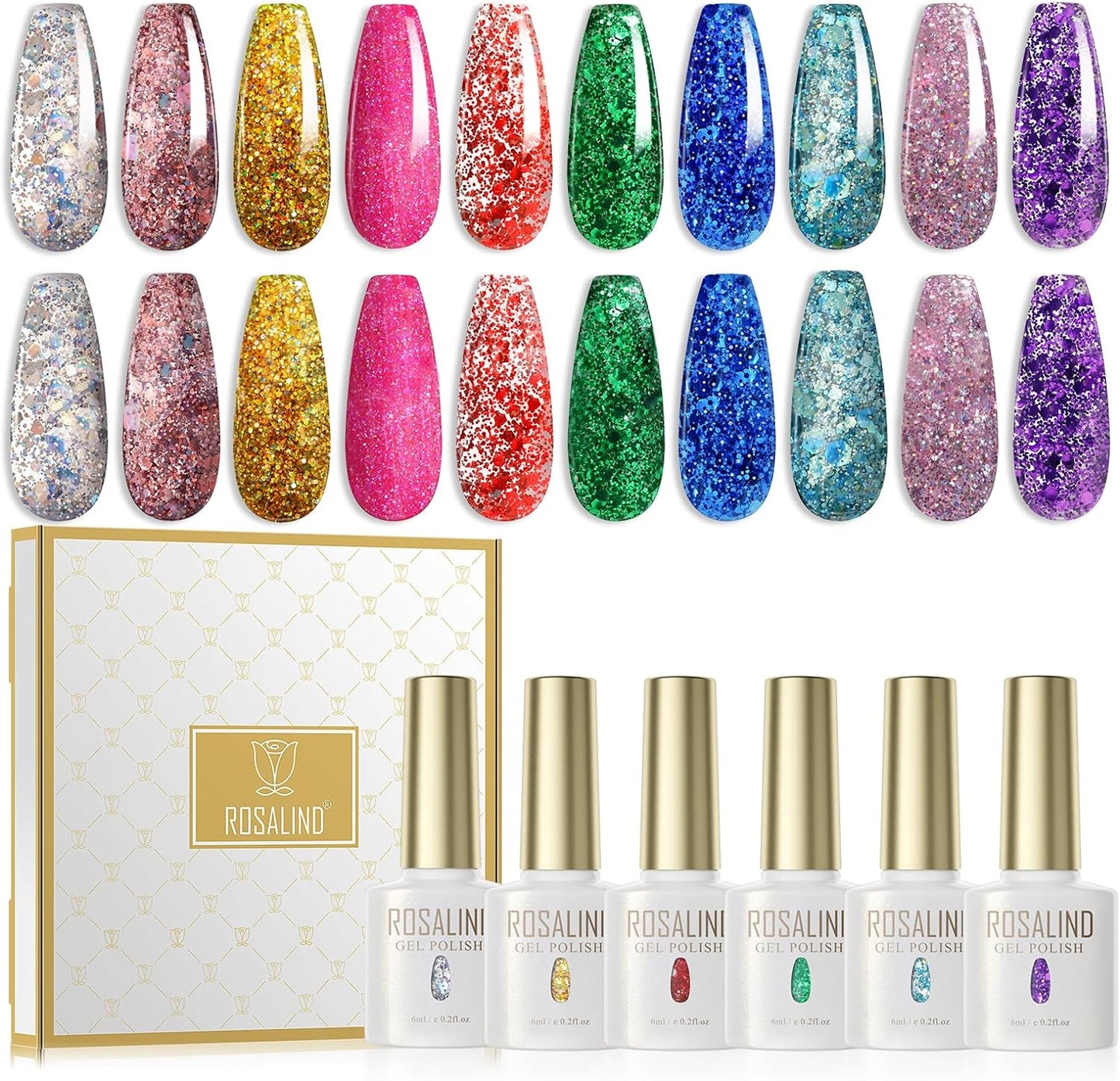 Coffret 10 Paillettes 2023 - Rosalind ® 