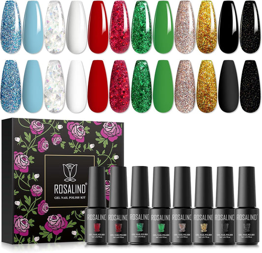 Coffret Rosalind 12 couleurs semi-permanentes 010 