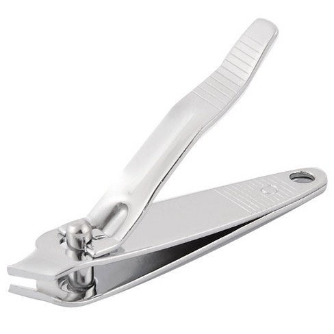 Steel pointed nail clipper