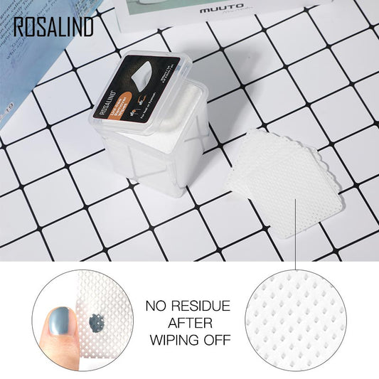 Tampons nettoyants pour ongles non pelucheux - Rosalind