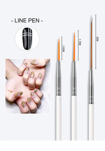 Set of 15 Nail Art Brushes