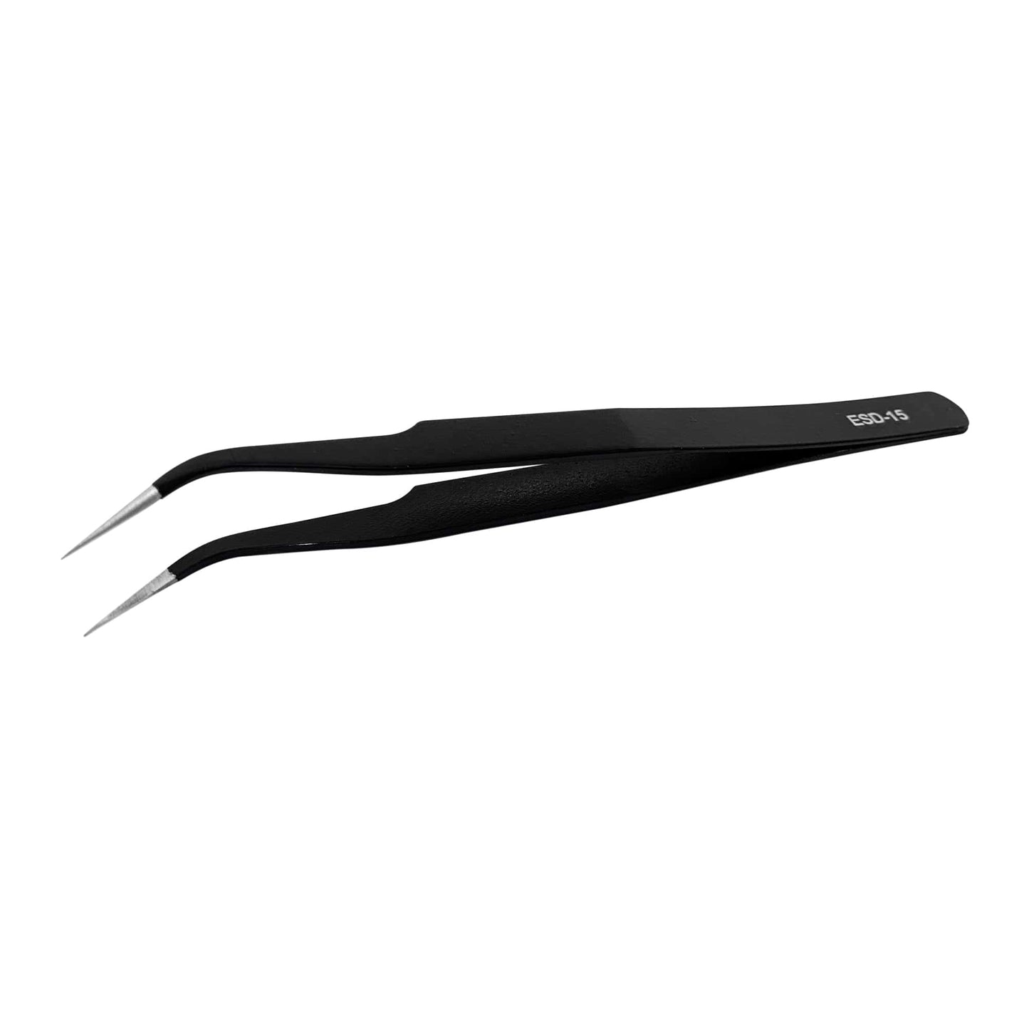 Curved precision tweezers