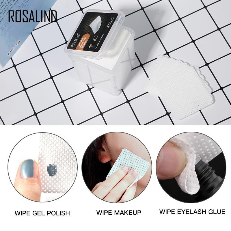 Lint-Free Nail Cleaning Pads - Rosalind