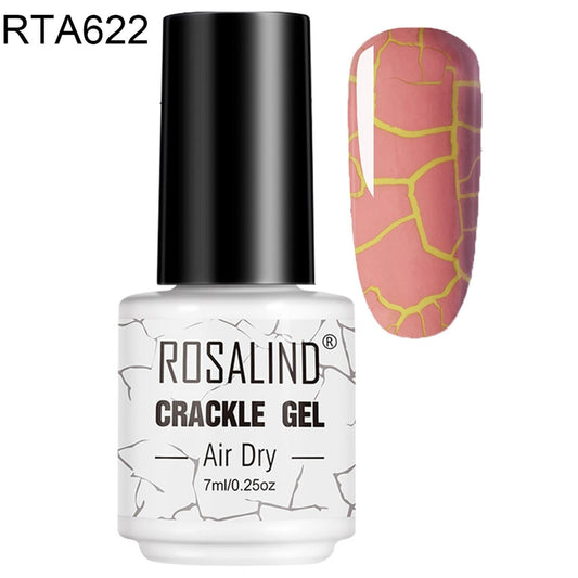 Vernis à ongles gel craquelé LED UV Rosalind A622 7 ml 